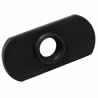 1/4-20 RECTANGULAR WELD NUT  BLK ZN